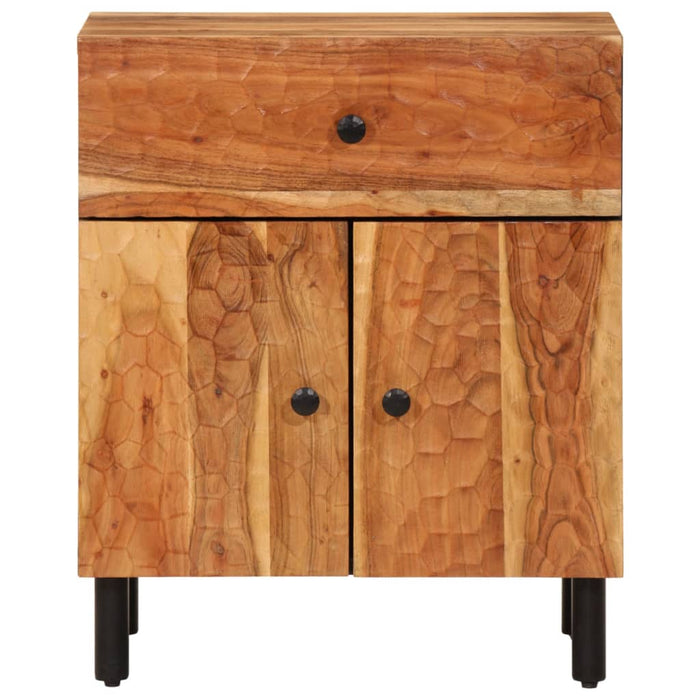 Bedside Cabinet 50x33x60 cm Solid Wood Acacia