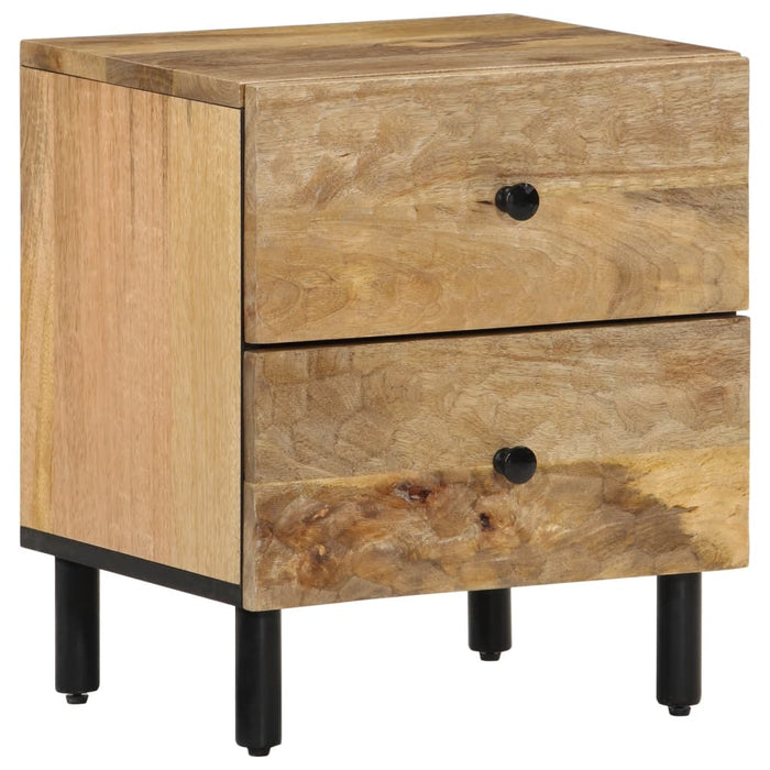 Bedside Cabinets 2 pcs 40x33x46 cm Solid Wood Mango