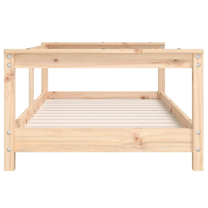 Kids Bed Frame 70x140 cm Solid Wood Pine