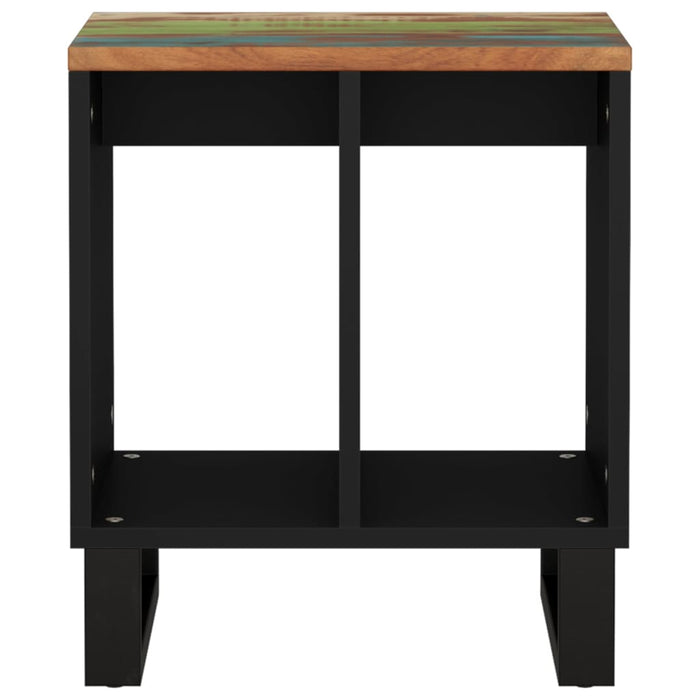 Side Table 40x31x46 cm Solid Wood Reclaimed&Engineered Wood