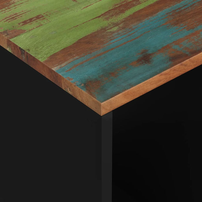 Side Table 40x31x46 cm Solid Wood Reclaimed&Engineered Wood