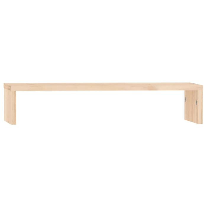 Monitor Stand 50x27x10 cm Solid Wood Pine