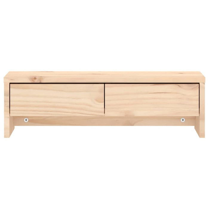 Monitor Stand 50x27x15 cm Solid Wood Pine