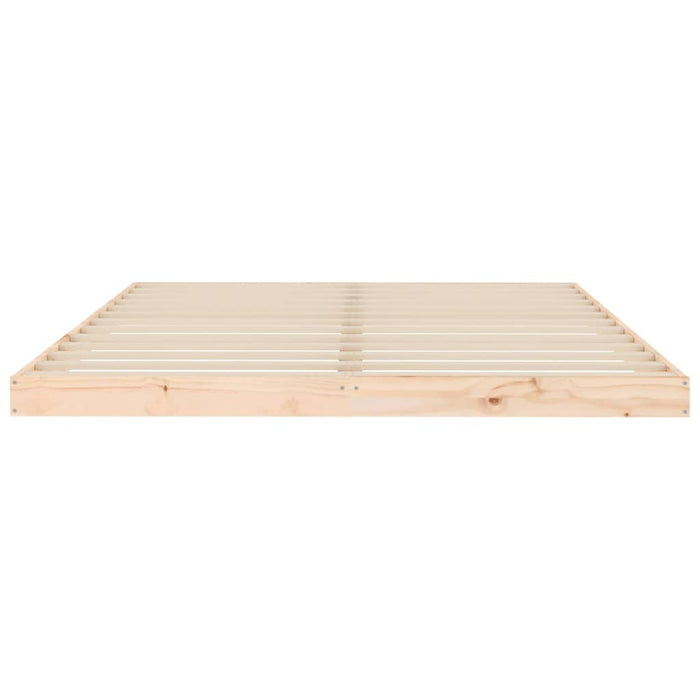 Bed Frame without Mattress 150x200 cm King Size King Size Solid Wood Pine