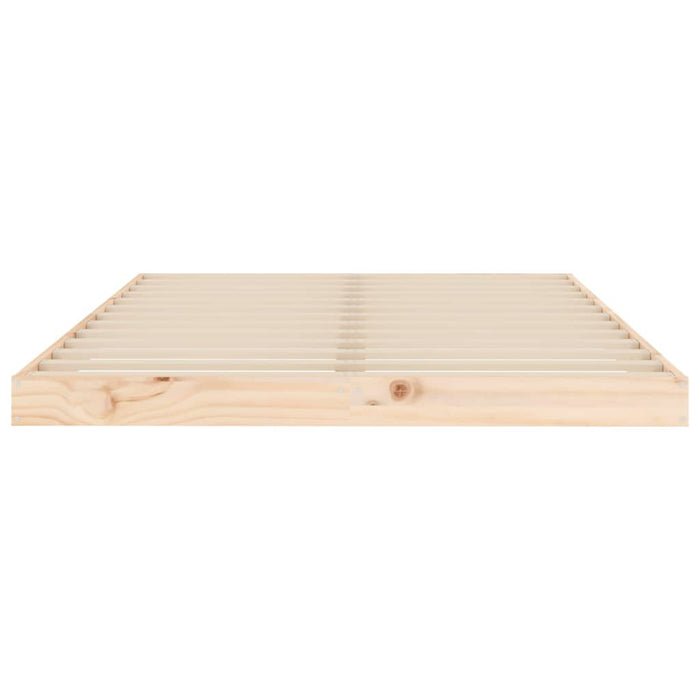 Bed Frame without Mattress 120x190 cm Small Double  Solid Wood Pine