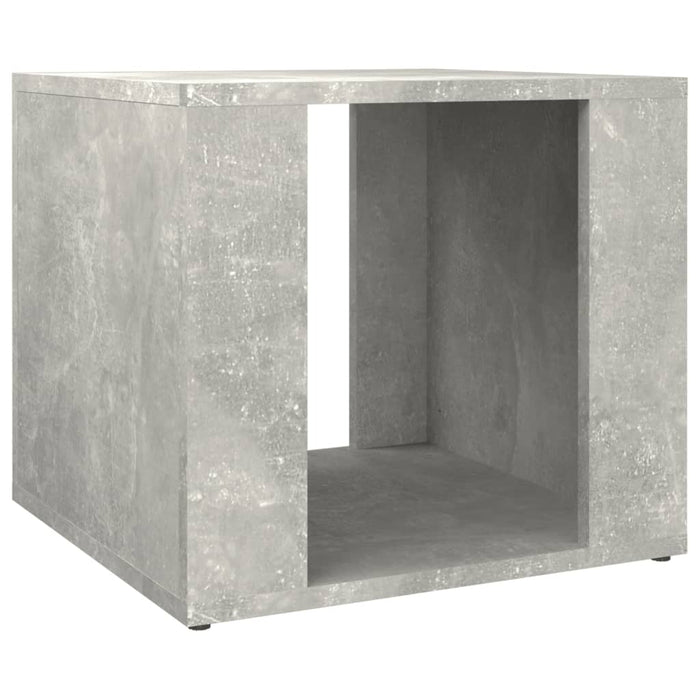 Noptiera Gri Beton 41x40x36 cm Lemn de inginerie