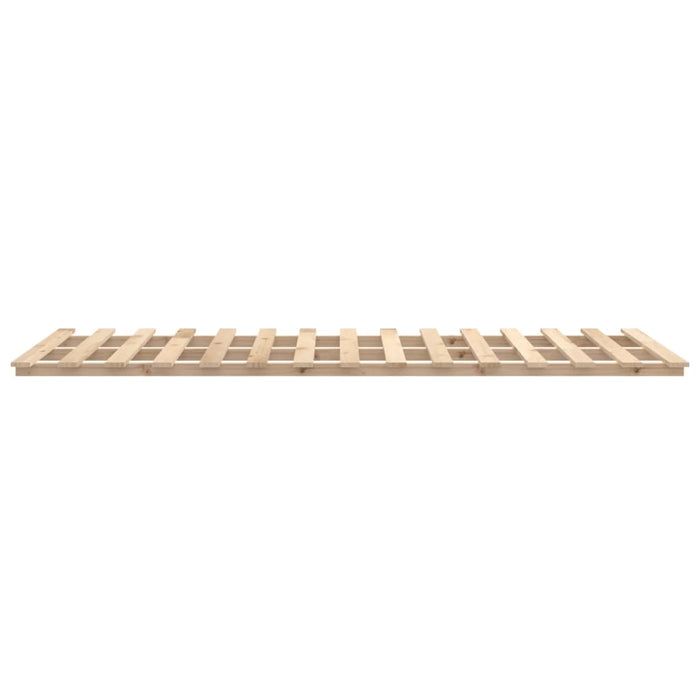 Bed Frame without Mattress 100x200 cm Solid Wood Pine