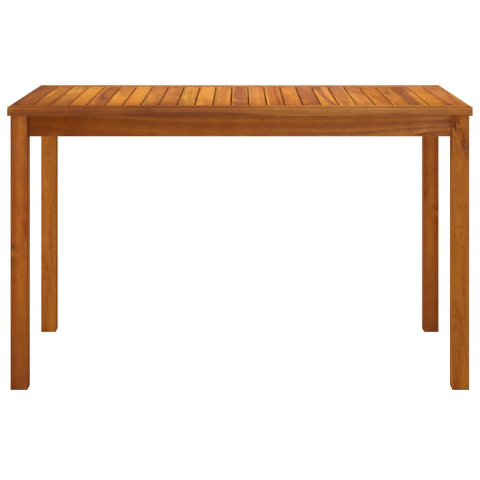 Garden Table 110x55x67 cm Solid Wood Acacia