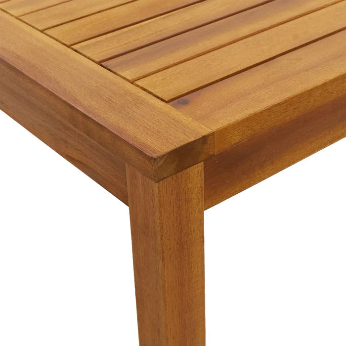 Garden Table 110x55x67 cm Solid Wood Acacia