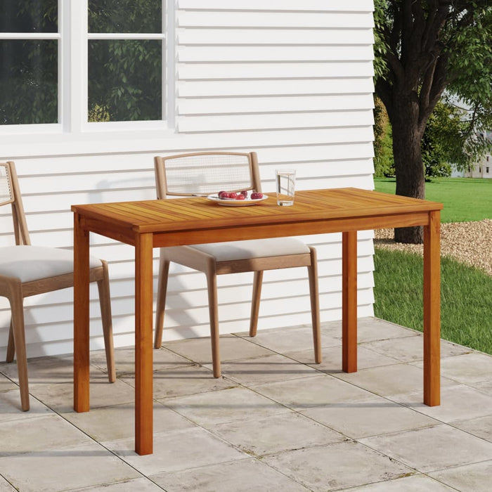 Garden Table 110x55x67 cm Solid Wood Acacia