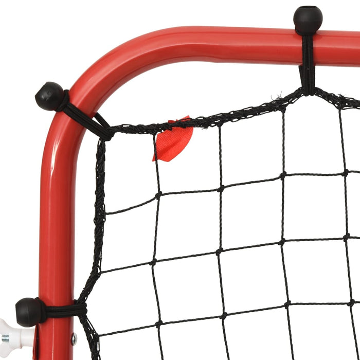 Регулируема футболна топка Kickback Rebounder 96x80x96 cm Стомана и PE