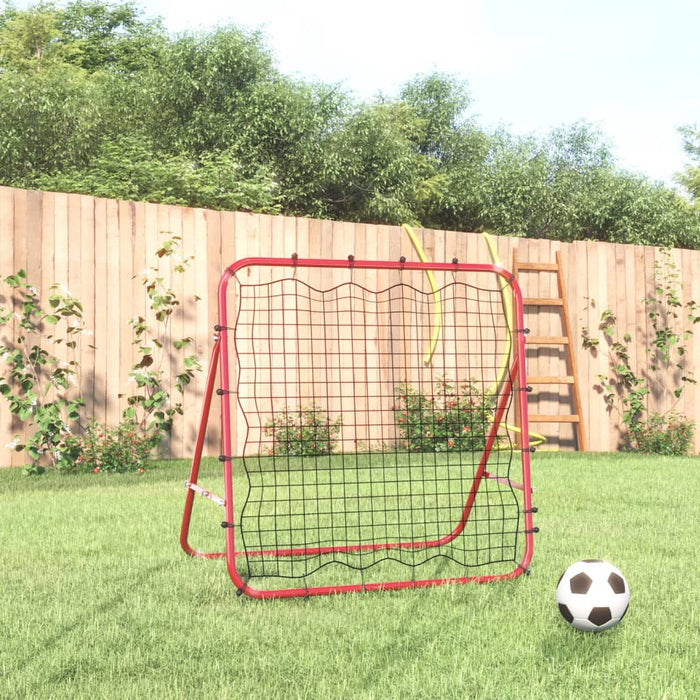 Регулируема футболна топка Kickback Rebounder 96x80x96 cm Стомана и PE