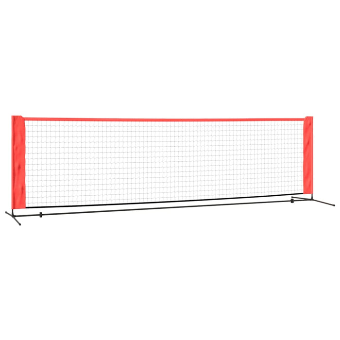 Tennis Net Black and Red 300x100x87 cm Polyester