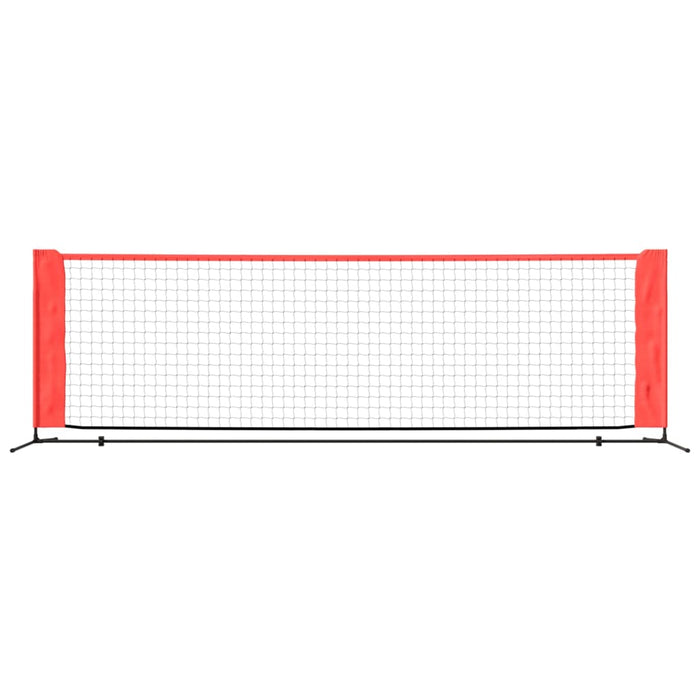 Tennis Net Black and Red 300x100x87 cm Polyester