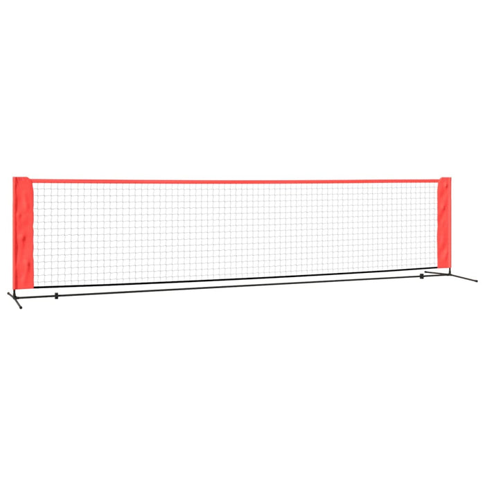 Tennis Net Black and Red 400x100x87 cm Polyester