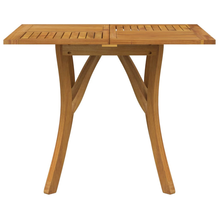 Garden Table 85x85x75 cm Solid Wood Acacia