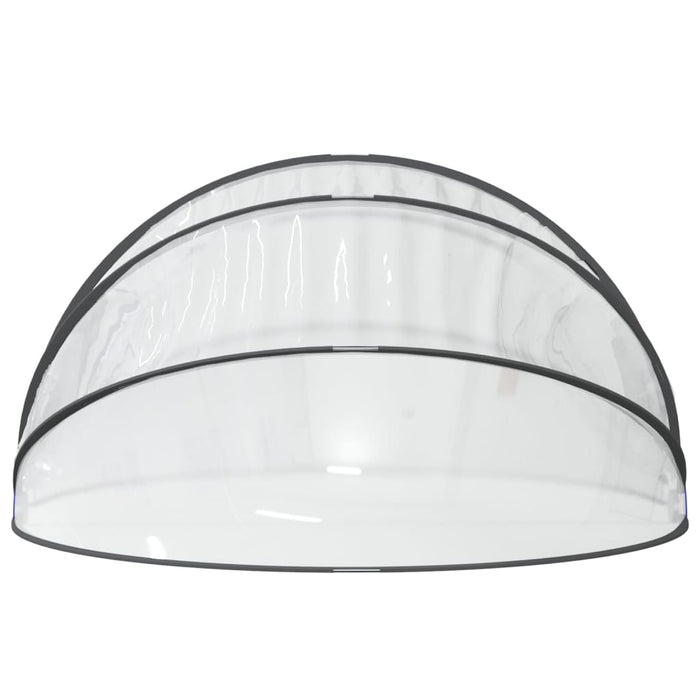 Pool Dome Round 376x188 cm PVC