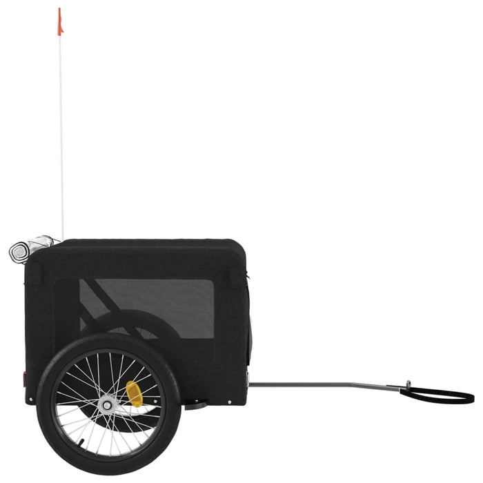 Pet Bike Trailer Black Oxford Fabric&Iron