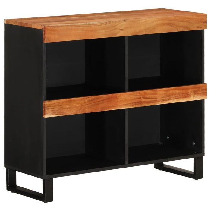 Side Cabinet 85x33x75 cm Solid Wood Acacia