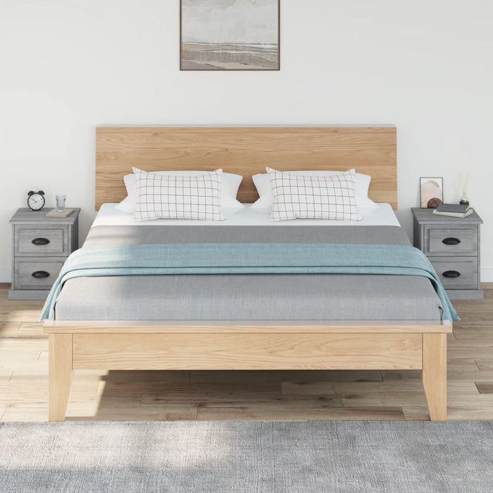 Bedside Cabinets 2 pcs Grey Sonoma 39x39x47.5 cm Engineered Wood