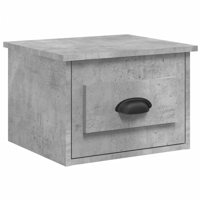 Нощно шкафче за стена Concrete Grey 41,5x36x28см