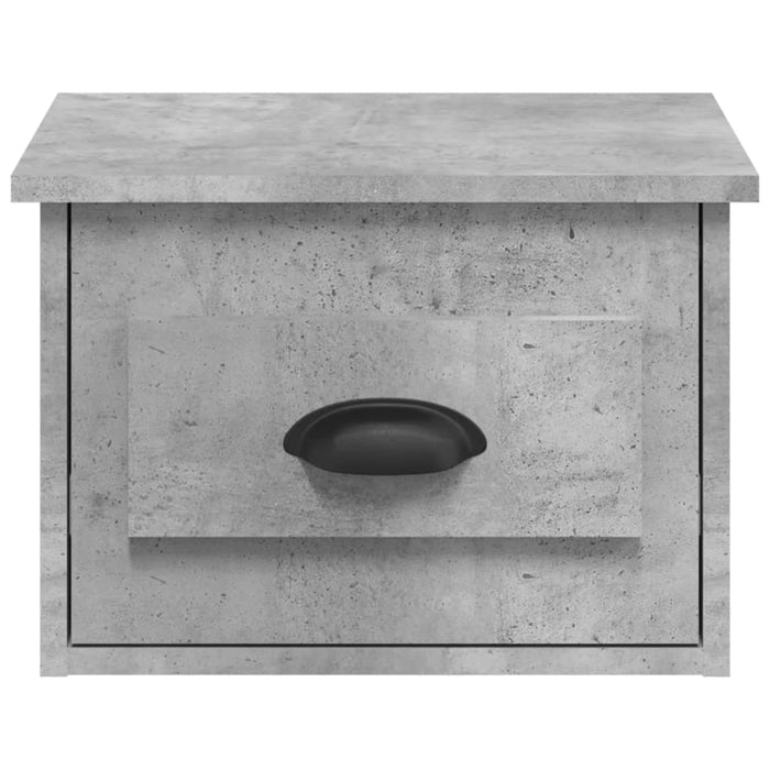 Нощно шкафче за стена Concrete Grey 41,5x36x28см