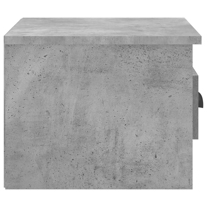 Нощно шкафче за стена Concrete Grey 41,5x36x28см