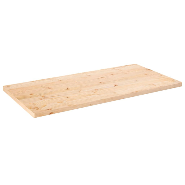 Table Top 100x60x2.5 cm Solid Wood Pine Rectangular