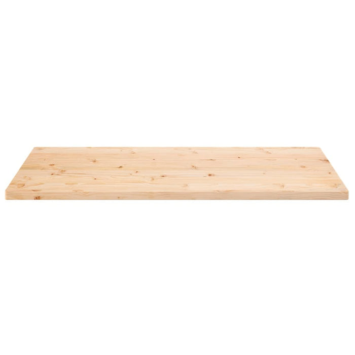 Table Top 100x60x2.5 cm Solid Wood Pine Rectangular