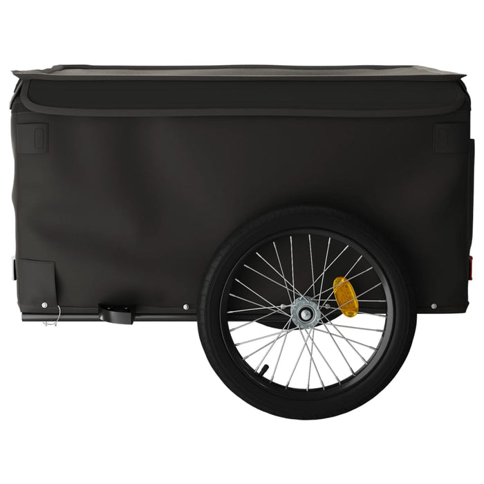 Remorca pentru bicicleta Neagra 45 kg Fier