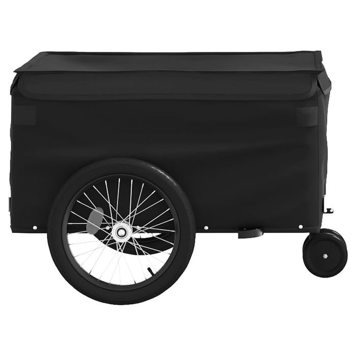 Remorca pentru bicicleta Neagra 30 kg Fier