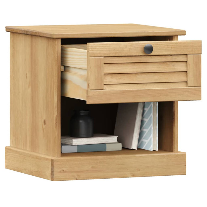 Bedside Cabinet VIGO 42x35x42 cm Solid Wood Pine