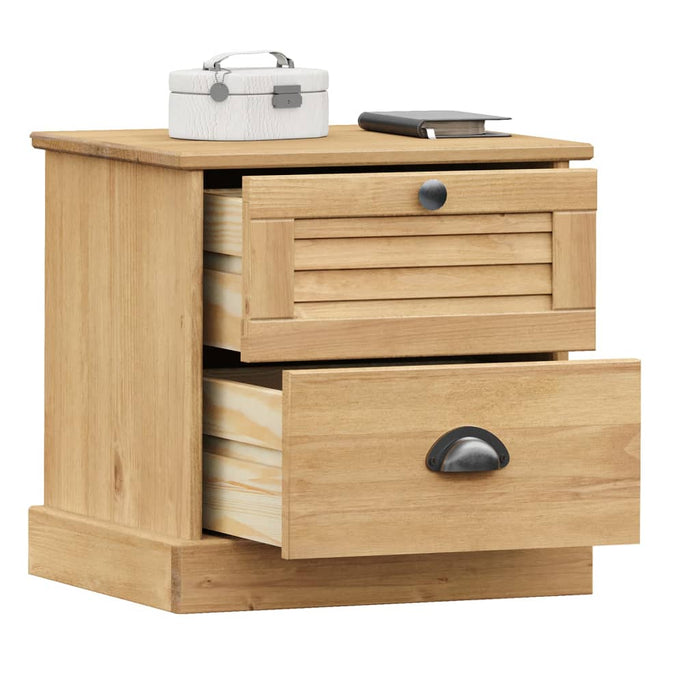 Bedside Cabinet VIGO 42x35x42 cm Solid Wood Pine