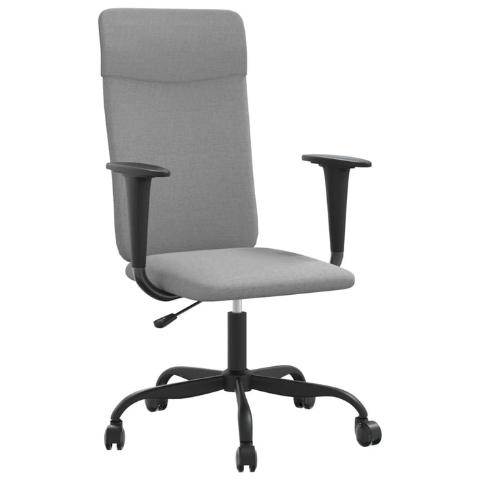 Office Chair Light Grey Fabric