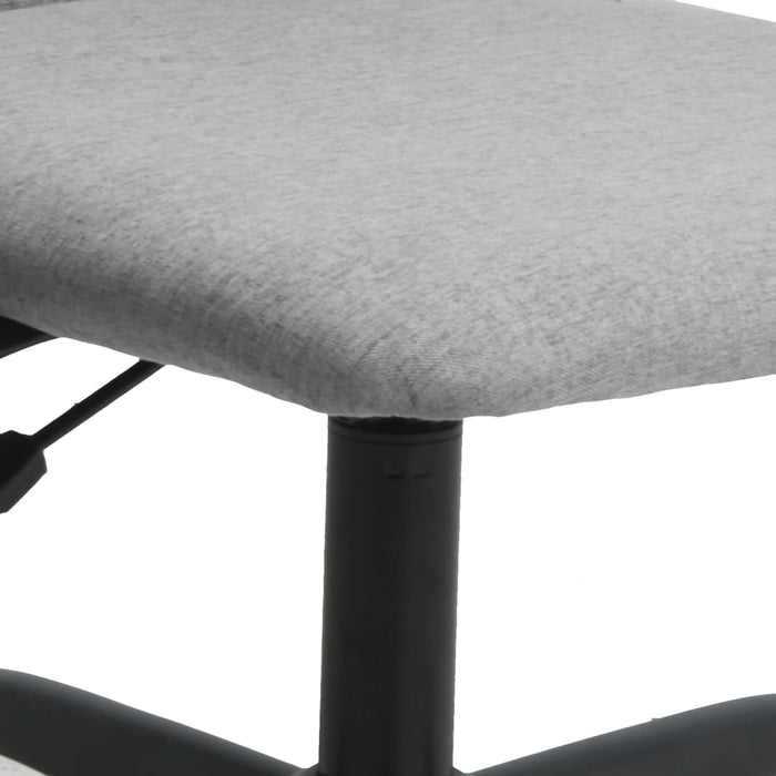 Office Chair Light Grey Fabric