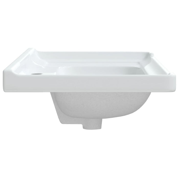 Bathroom Sink White 81x48x23 cm Rectangular Ceramic