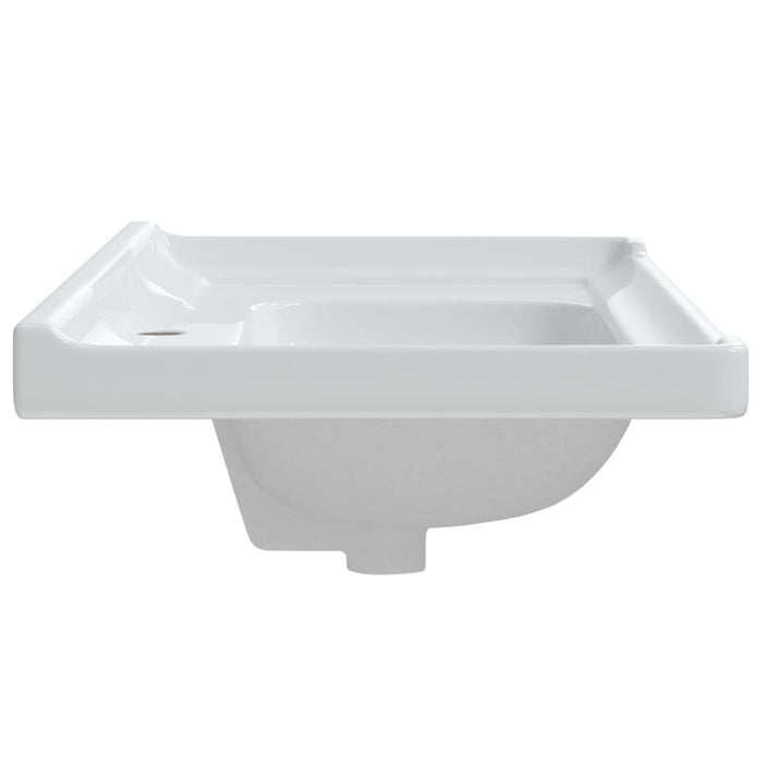 Bathroom Sink White 91.5x48x23 cm Rectangular Ceramic