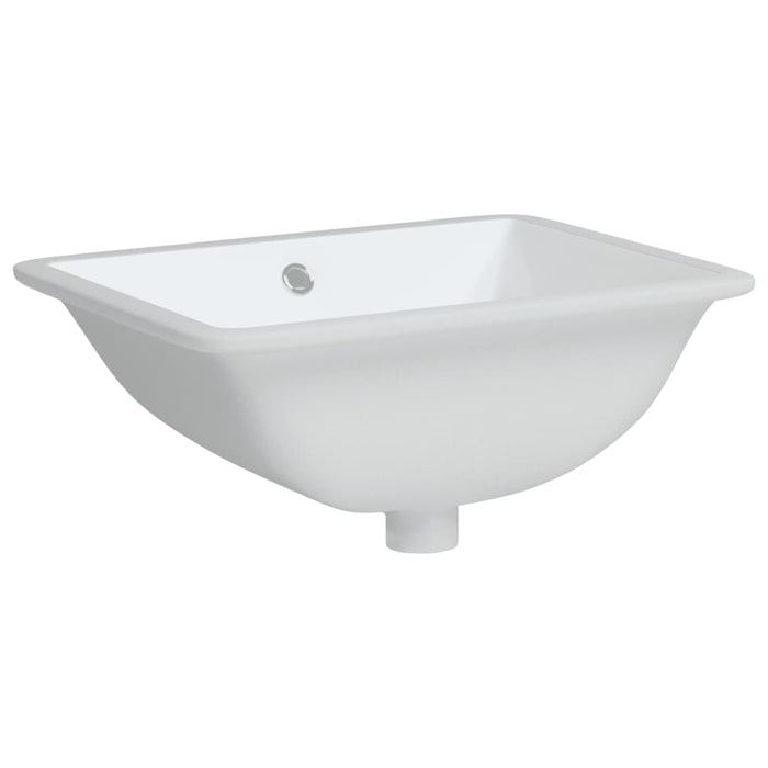 Bathroom Sink White 47.5x35x19.5 cm Rectangular Ceramic