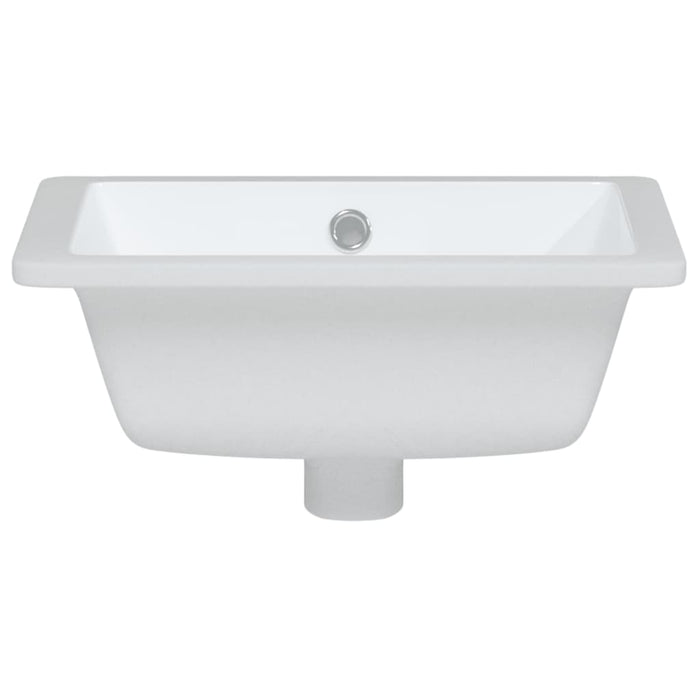 Bathroom Sink White 39x30x18.5 cm Rectangular Ceramic