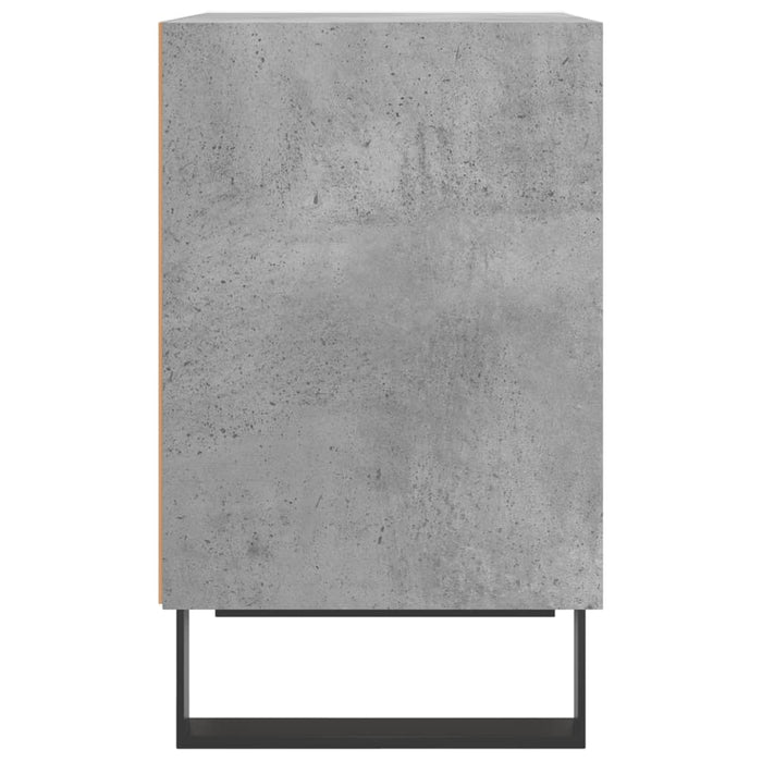 Noptiera 2 buc Beton Gri 40x30x50 cm Lemn derivat