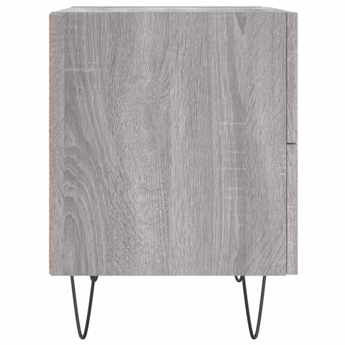 Bedside Cabinets 2 pcs Grey Sonoma 40x35x47.5 cm Engineered Wood