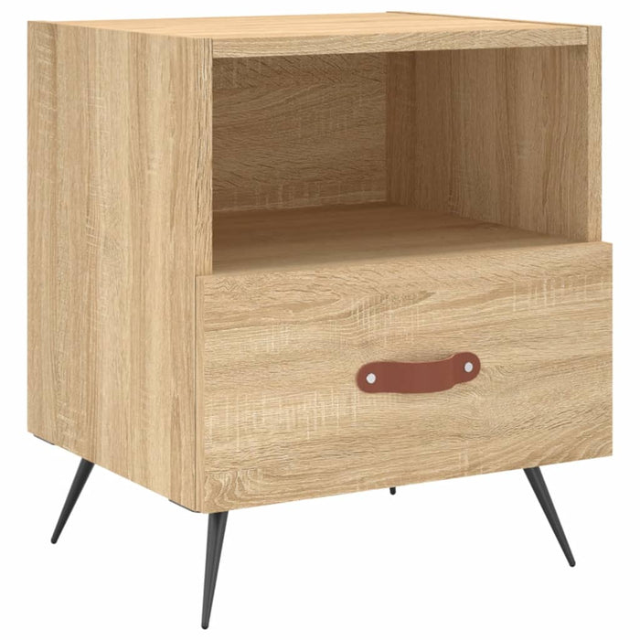 Bedside Cabinets 2 pcs Sonoma Oak 40x35x47.5 cm Engineered Wood