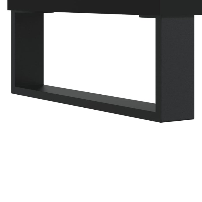 Noptiera 2 buc Negru 40x35x47,5 cm Lemn de Inginerie