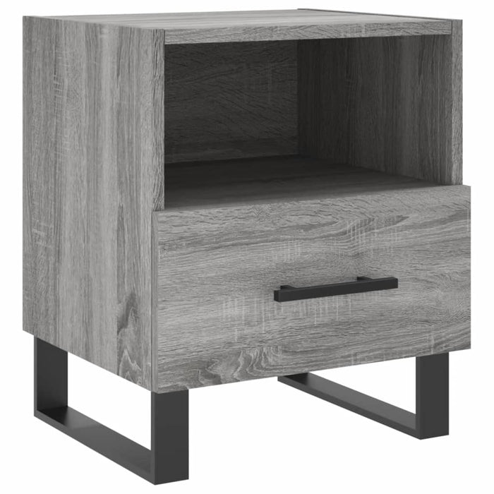 Bedside Cabinets 2 pcs Grey Sonoma 40x35x47.5 cm Engineered Wood