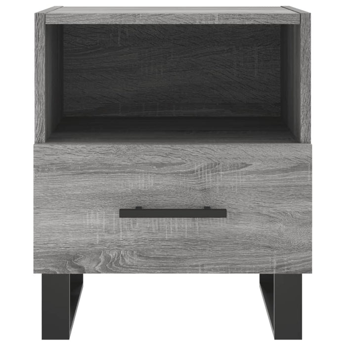 Bedside Cabinets 2 pcs Grey Sonoma 40x35x47.5 cm Engineered Wood