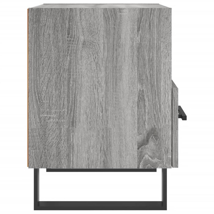 Bedside Cabinets 2 pcs Grey Sonoma 40x35x47.5 cm Engineered Wood