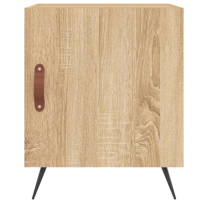 Bedside Cabinet Sonoma Oak 40x40x50 cm Engineered Wood