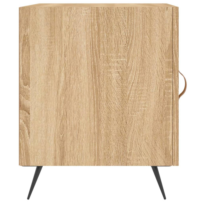 Bedside Cabinet Sonoma Oak 40x40x50 cm Engineered Wood