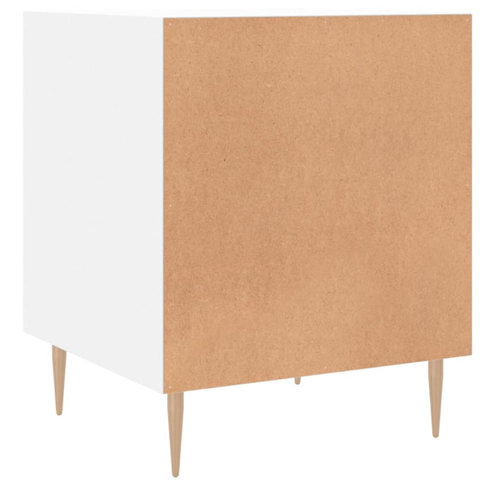 Bedside Cabinet White 40x40x50 cm Engineered Wood