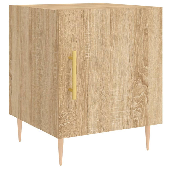 Bedside Cabinets 2 pcs Sonoma Oak 40x40x50 cm Engineered Wood